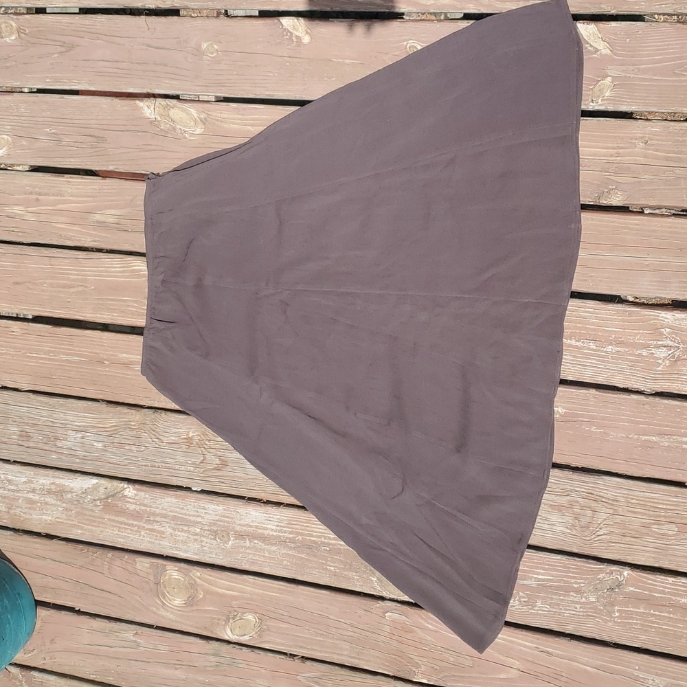 Eileen Fisher Brown skirt